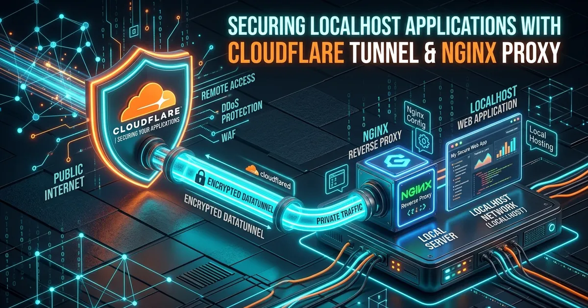 Como Expor Suas Aplicações Web Locais na Internet com Segurança (Cloudflare Tunnels e Proxy Reverso)