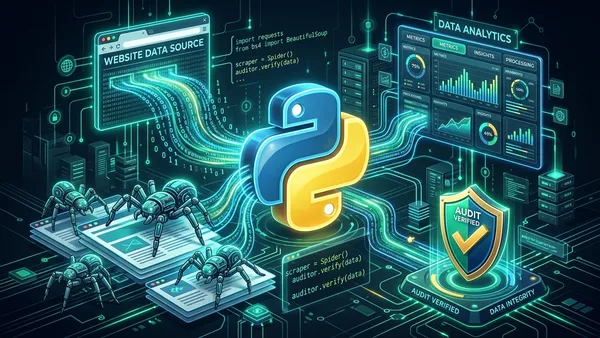 Web Scraping com Python e Selenium: Guia Prático para Extração e Auditoria de Dados Públicos