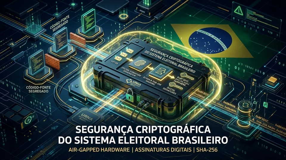 A Arquitetura de Segurança da Urna Eletrônica: Uma Análise Técnica do Sistema do TSE