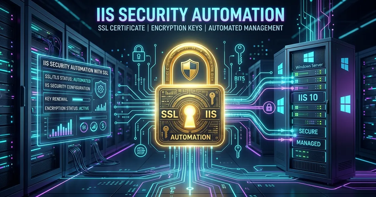 Como Automatizar a Renovação de Certificados SSL no Windows Server com Win-ACME